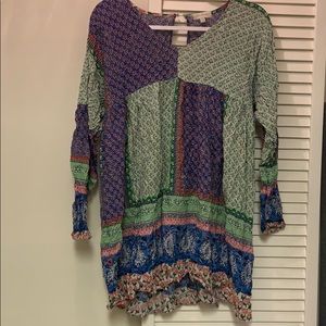 Multicolor Bohemian Tunic
